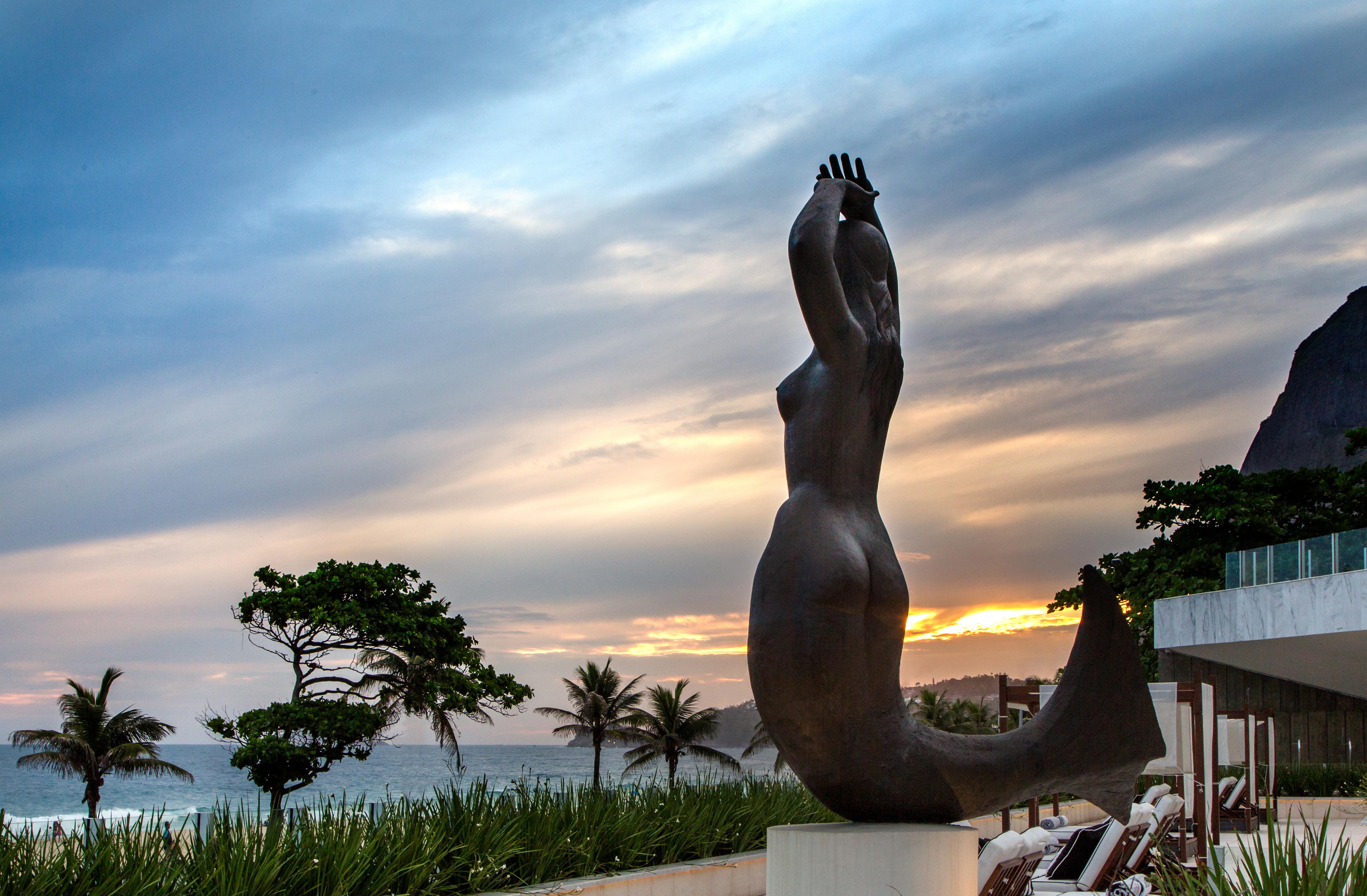 Hotel Nacional Rio De Janeiro - Oficial Екстериор снимка The sculpture of the resort